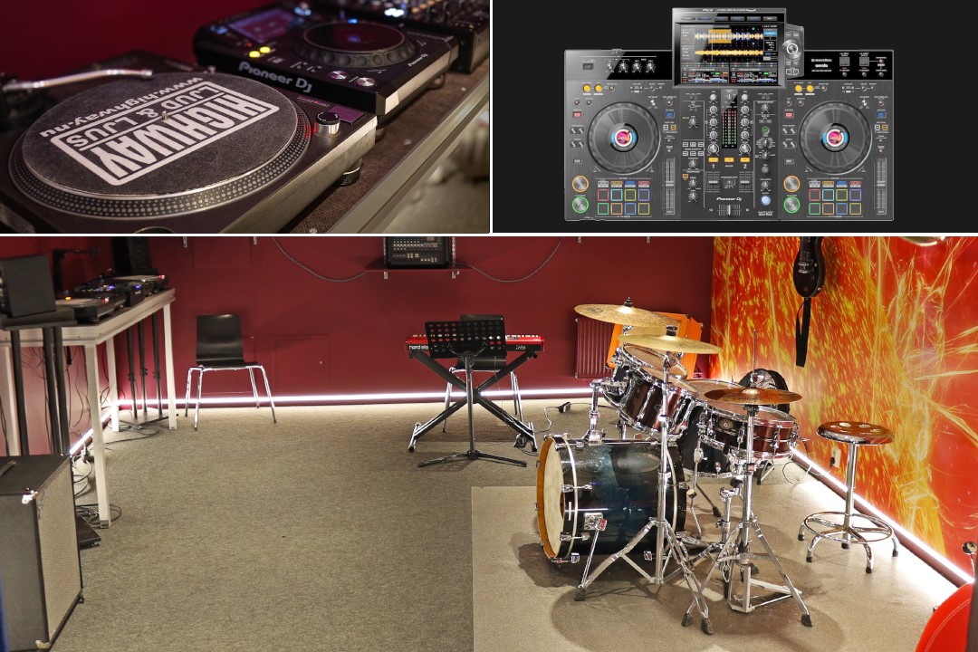 Lokalbild Replokal Eld/DJ-rum